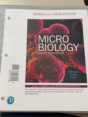Microbiology: An Introduction - Tortora Funke Case (Books à la Carte)